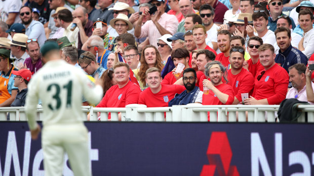 Warner copped plenty from the Edgbaston crowd in the first Test - just the way he likes it.