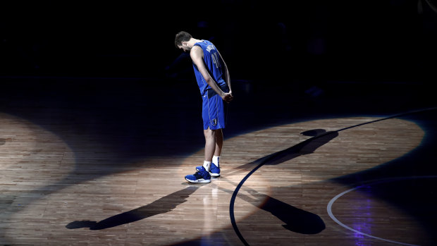 Bowing out: Dirk Nowitzki.