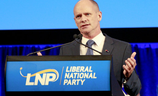 Former premier Campbell Newman's LNP government changed disclosure laws when it was in power.