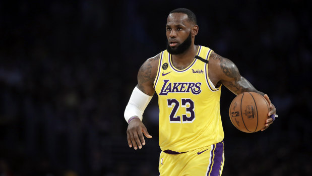 LeBron James won't be wearing a social justice message on the back of his jersey when the NBA season resumes.