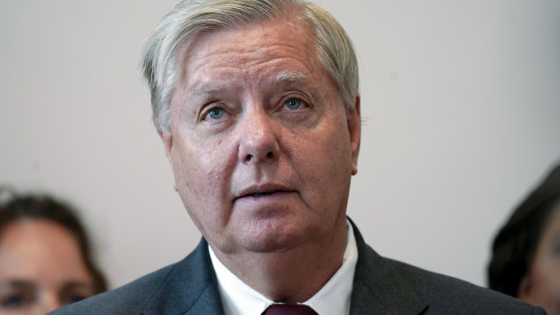 Republican US Senator Lindsey Graham is wanted by Russia.