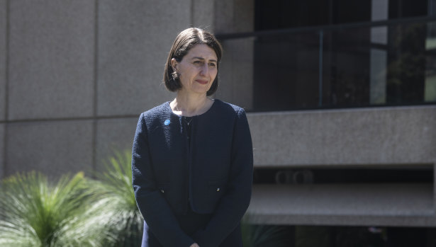 Premier Gladys Berejiklian announced NSW had 10 new cases. 