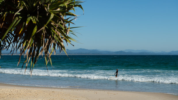 Wategos Beach in Byron Bay, which topped the rankings of the regional million-dollar club.