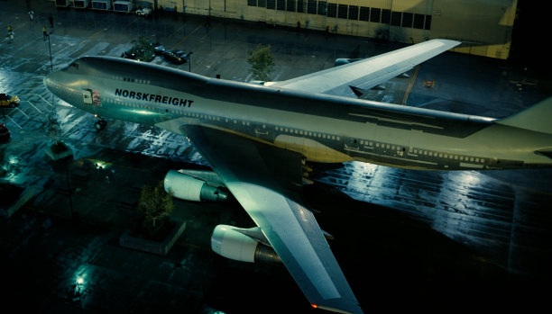 A real life passenger jet was rammed into a building for a scene from Tenet. 