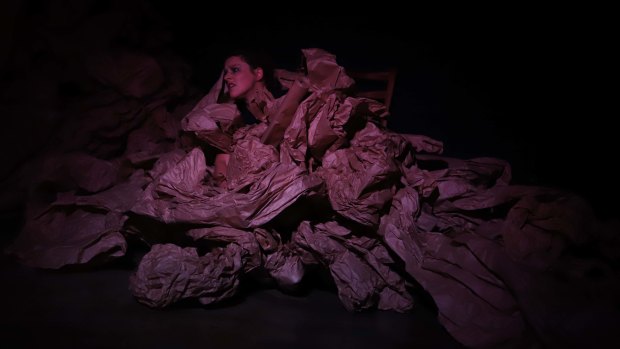 Snelling's unique physical theatre captures the struggle of chronic illness.