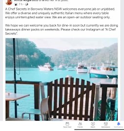 Berowra Waters restaurant Chef Secrets says it does not want to discriminate against unvaccinated customers.