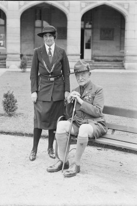 Lord and Lady Baden-Powell visiting Australia, New South Wales, 1931 