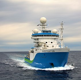 The CSIRO's RV Investigator.