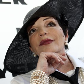 A dish best served cold: Liza Minnelli in 2009. 