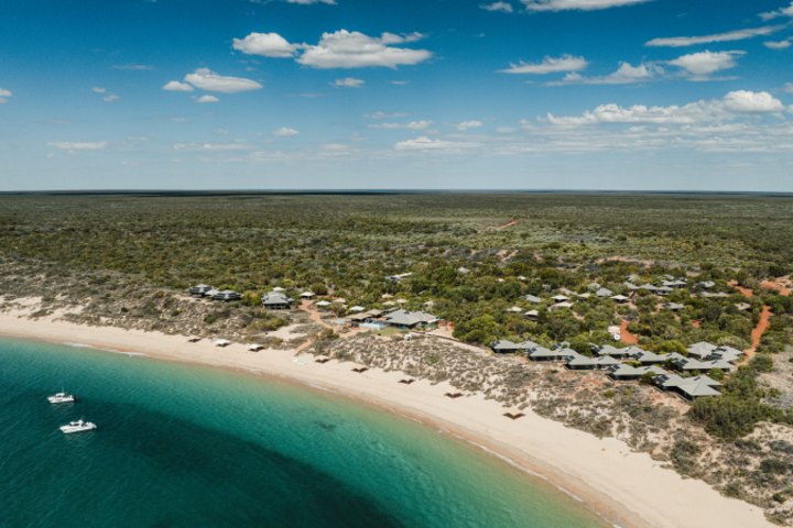 Eco Beach Resort was built just 10 metres from the shoreline.