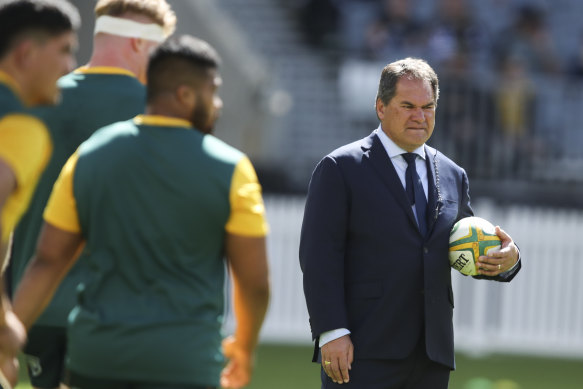 Coach Dave Rennie admits the Wallabies aren’t where they need to be.