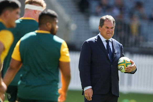 Coach Dave Rennie admits the Wallabies aren’t where they need to be.