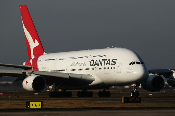 Qantas is set to announce the grounding of up to half its A380 fleet.