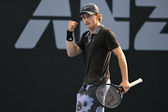 Dane Sweeny is back in the Australian Open main draw after a stunning resurgence.