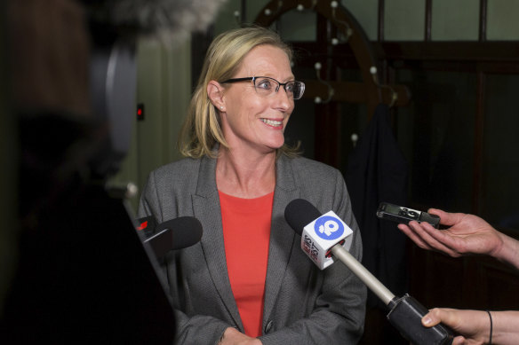 Cindy McLeish, the opposition’s spokeswoman on WorkCover.