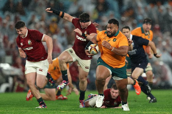 Taniela Tupou was picked to take on the Lions despite the fact he will play his rugby overseas next season.