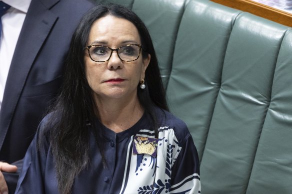 Indigenous Australians Minister Linda Burney in question time.