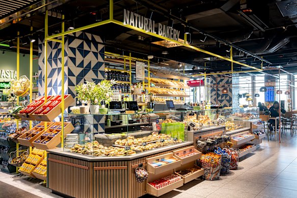 Marche is a welcome sight among airport dining venues with its vegetarian options.