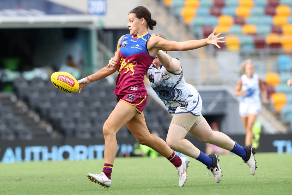 Sophie Conway starred for the Lions.