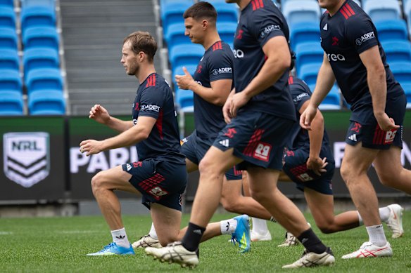 Sam Walker is out to lead from the front for the Roosters on Friday night.