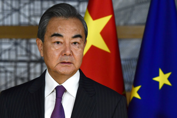 China’s Foreign Minister Wang Yi. China’s relationship with the EU is evolving rapidly.  