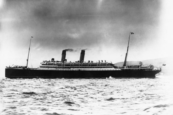 The Empress of Ireland in 1914.