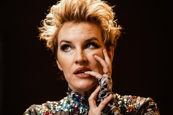 Kate Mulvany as Sarah Bernhardt: “I wonder if, like me, stepping into another character’s body offered her some respite.″⁣