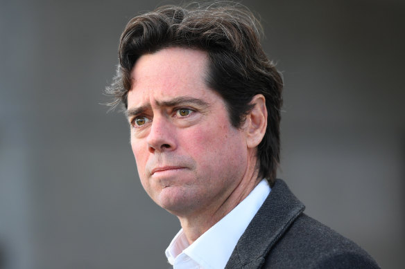 AFL boss Gillon McLachlan. 