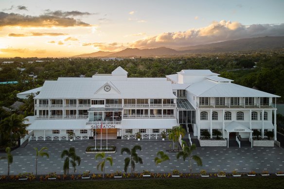 Facelift for a Samoan landmark.