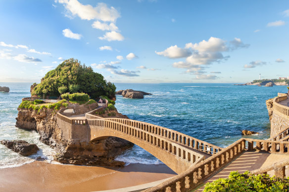 Biarritz in Pays Basque, a small, gorgeous part of south-western France.