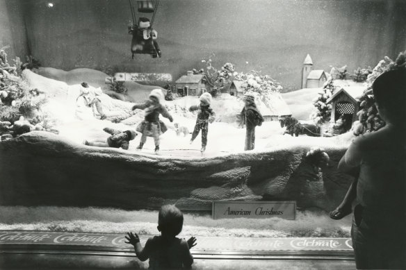 Myer Christmas windows in 1983.
