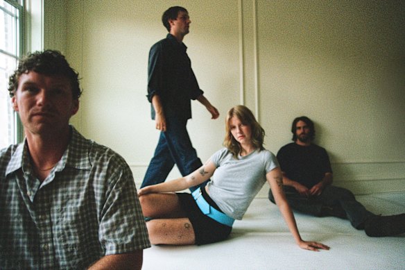 Slow Pulp: the band’s new album Melodie adds Cars-inflected ’80s power-pop to their alt-’90s underpinnings. 