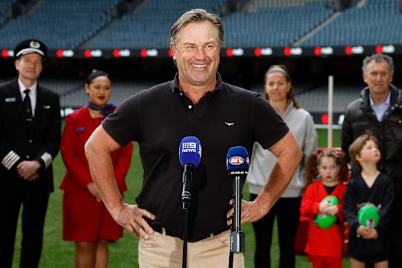 Tony Modra has undergone major facial surgery following a truck accident.