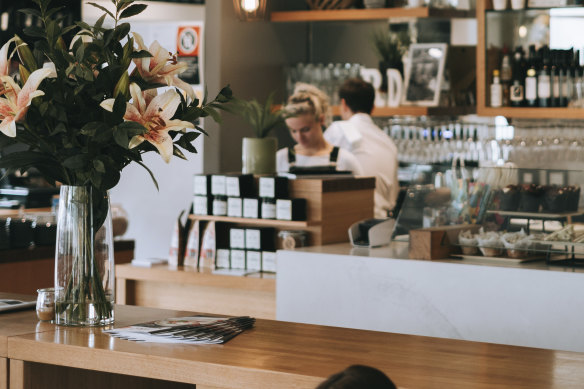 The River Deck Cafe in Albury has been hit by the border closures.