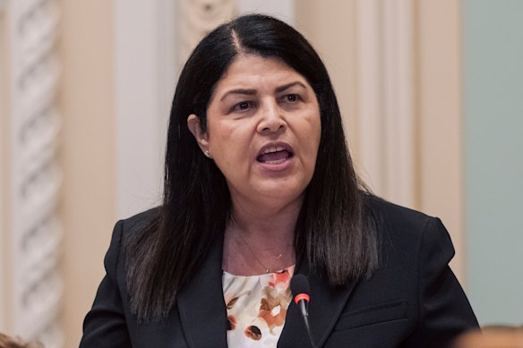 Former Labor minister Grace Grace.