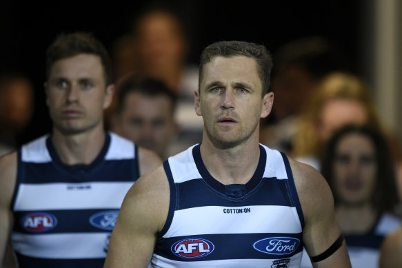 Joel Selwood has a niggle and could miss a week.