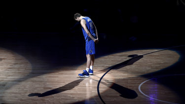 Bowing out: Dirk Nowitzki.