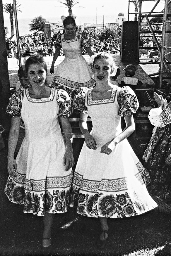 The St Kilda Festival in 1982. It has celebrated its 40th anniversary this year.