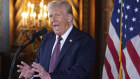 President-elect Donald Trump speaks during a news conference at Mar-a-Lago.