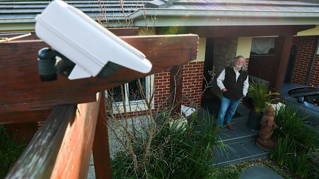 Chris Sallmann said fears over crime had put him on edge.