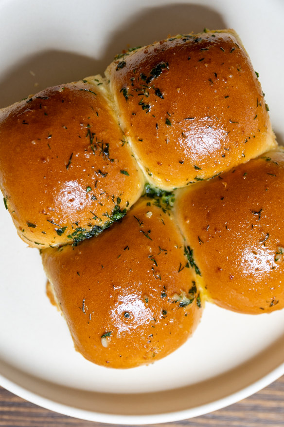 Bread rolls.