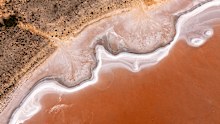First rare pink lakes in NSW to become a tourist attraction.