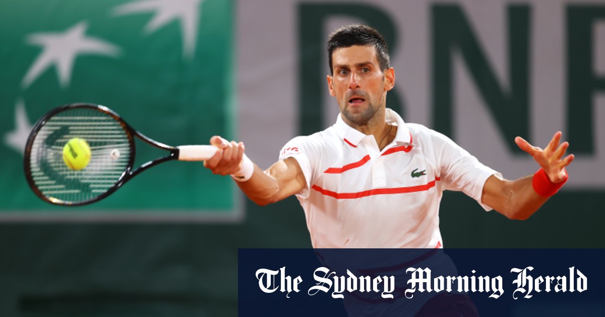 French Open 2020: Novak Djokovic crushes Mikael Ymer to ...