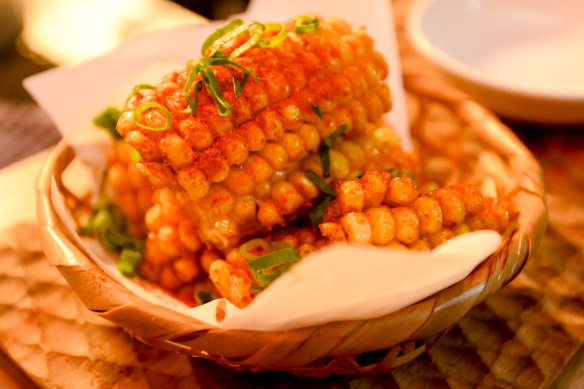 Spicy corn.