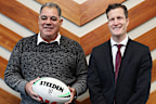 Mal Meninga and Anthony De Ceglie. 
