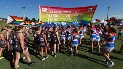 ‘It’s just not simple’: Giant’s ‘complex’ call casts awkward shadow over AFLW pride game