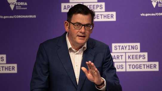 Victorian Premier Daniel Andrews 