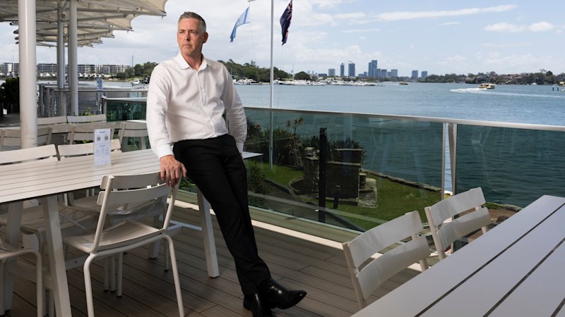 The riverside venue left high and dry by Sydney ferry wharf shut-down