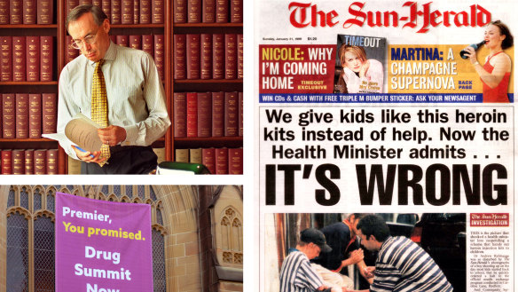 An iconic photo on the front page in 1999 convinced then premier Bob Carr to hold a drug summit. Two decades later, NSW Labor is holding another one