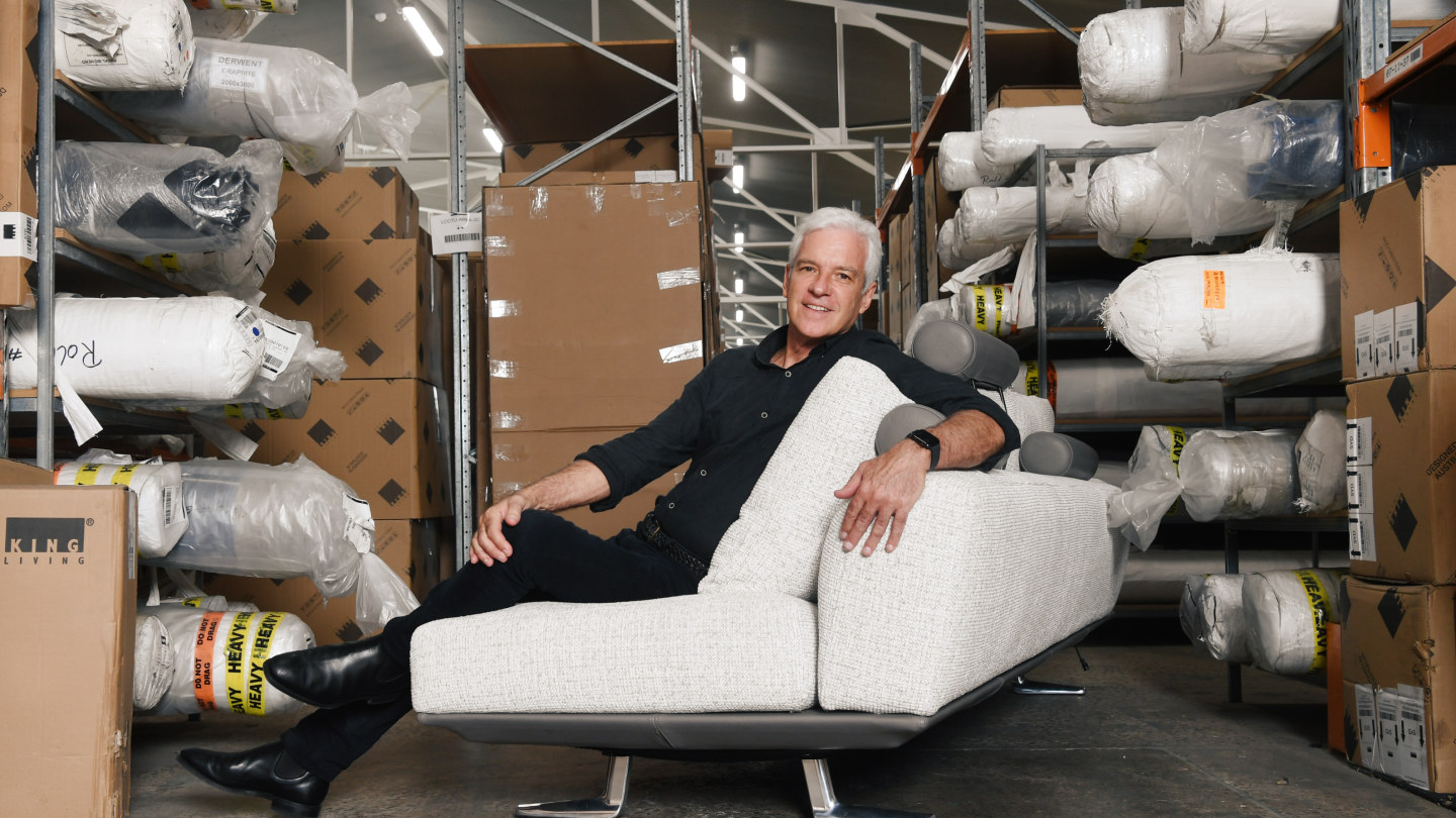 The King of Australian furniture design sits down for a rare chat